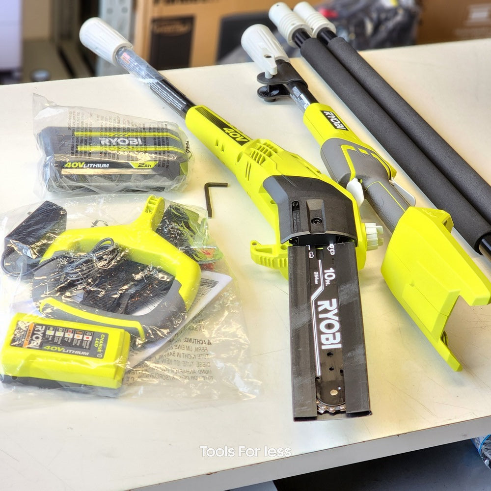 40V 10in. Cordless Battery Pole Saw With 2.0 Ah Battery 40V 10in. Cordless Battery Pole Saw With 2.0 Ah Battery